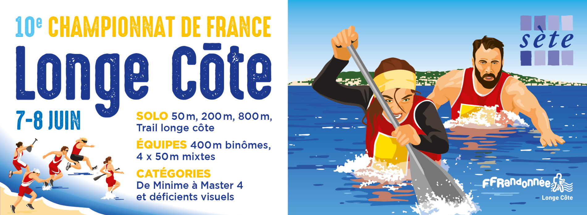 9ème Championnat de France de longe côte : les résultats !